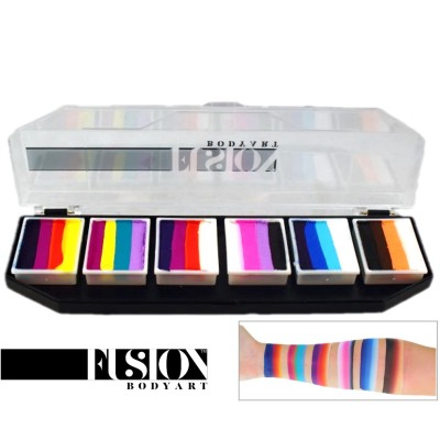 Fusion Body Art Rainbow Splash Palette Fusion Body Art Rainbow Splash Palette